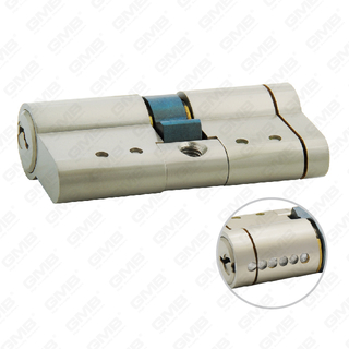 Hoogbeveiligde cilinder met breekstrip en kliksluiting Beste hoogbeveiligde cilinder met messing sleutel voor slaapkamer [GMB-CY-33]